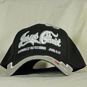 Black White Jesus Baseball Cap New